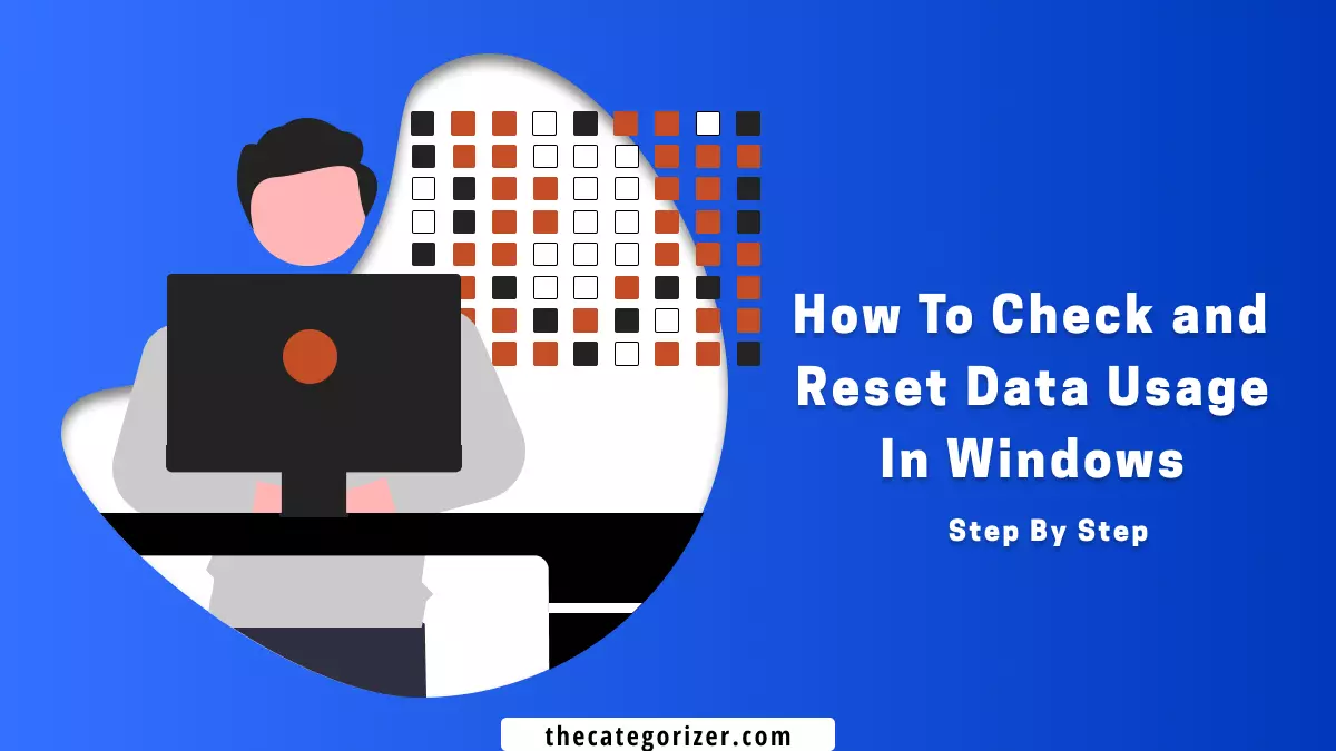 how to check and reset data usage in windows 11