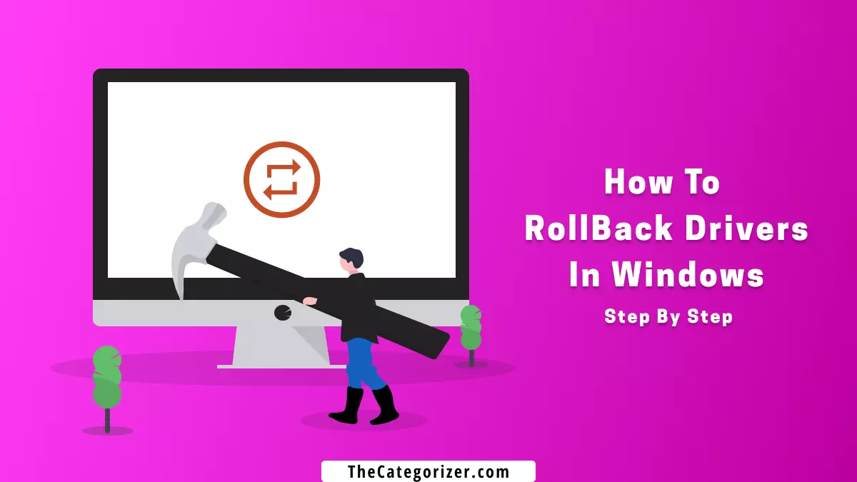 how to rollback drivers windows 11