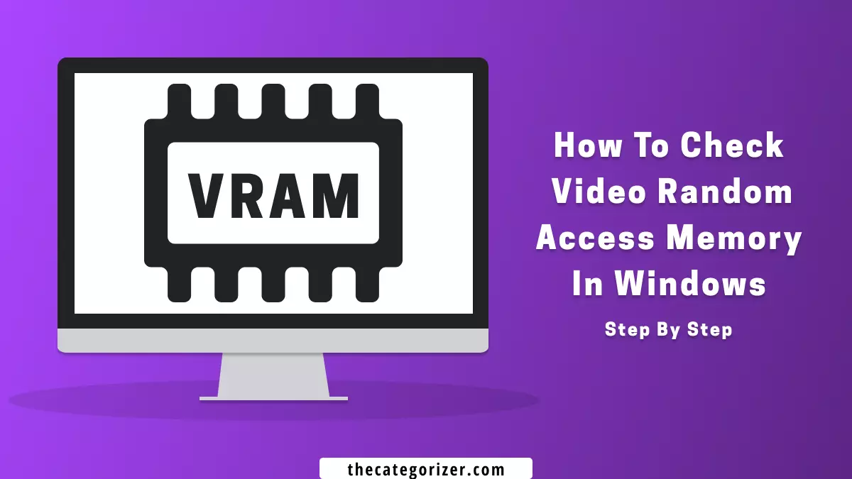 how to check vram in windows 11