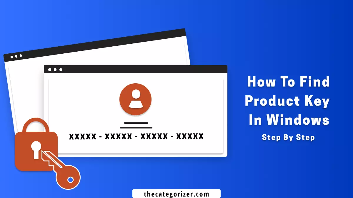 how to find product key in windows 11