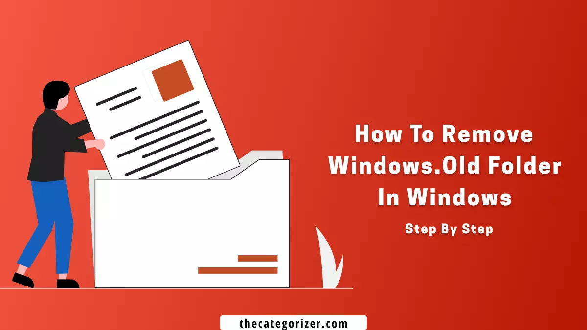 how to remove windows old folder in windows 11
