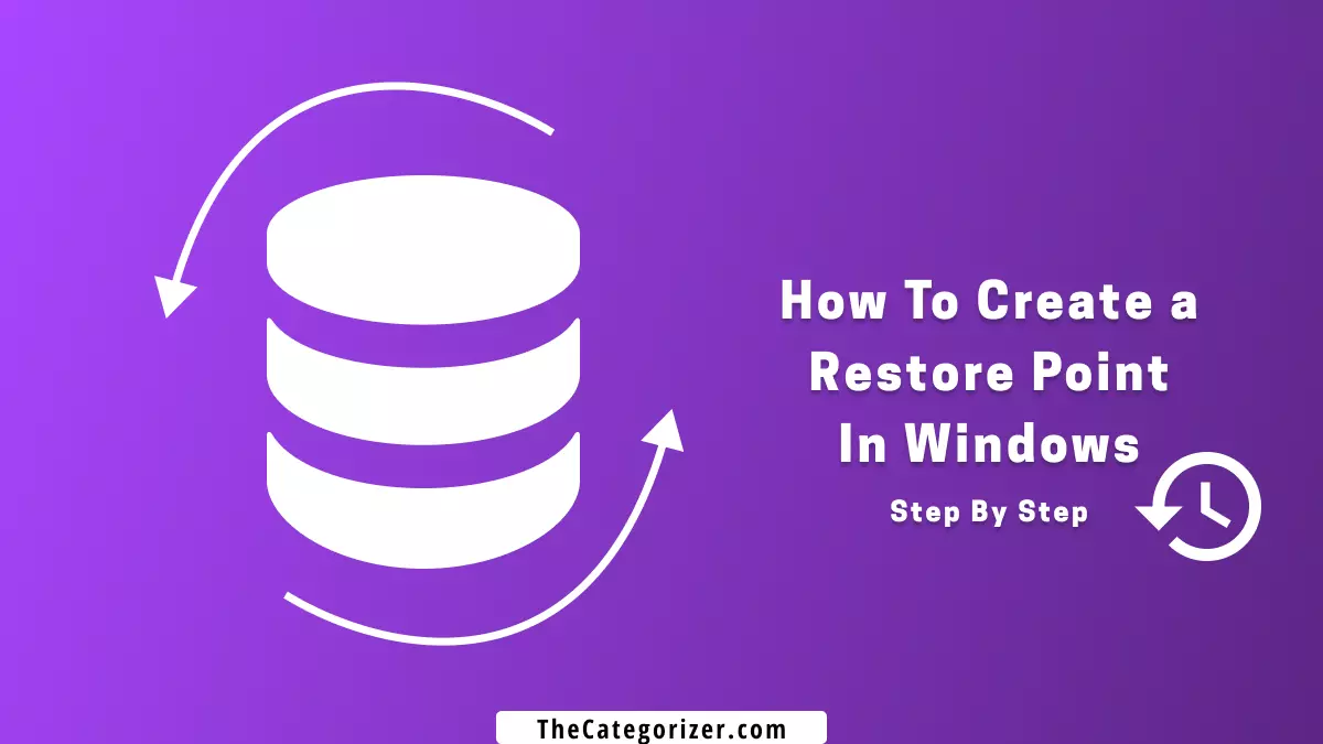 how to create system restore point windows 11