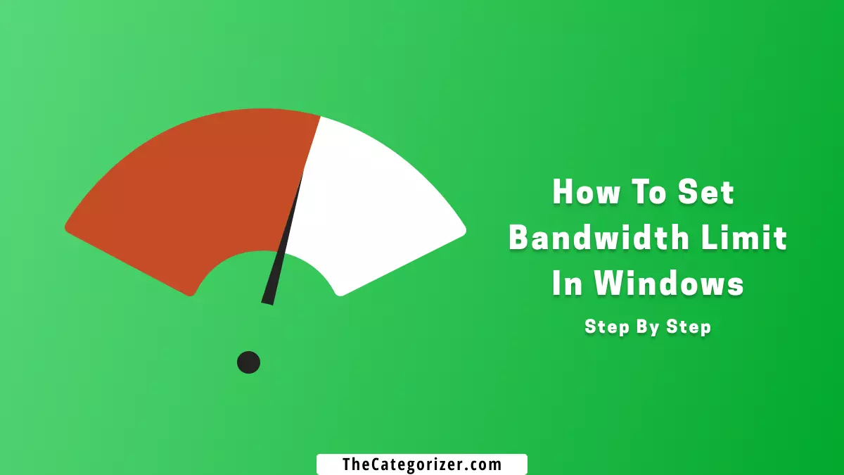 how to set bandwidth limit in windows 11