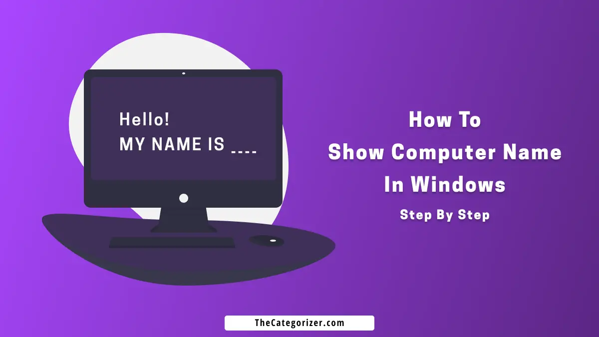 how to find computer name in windows