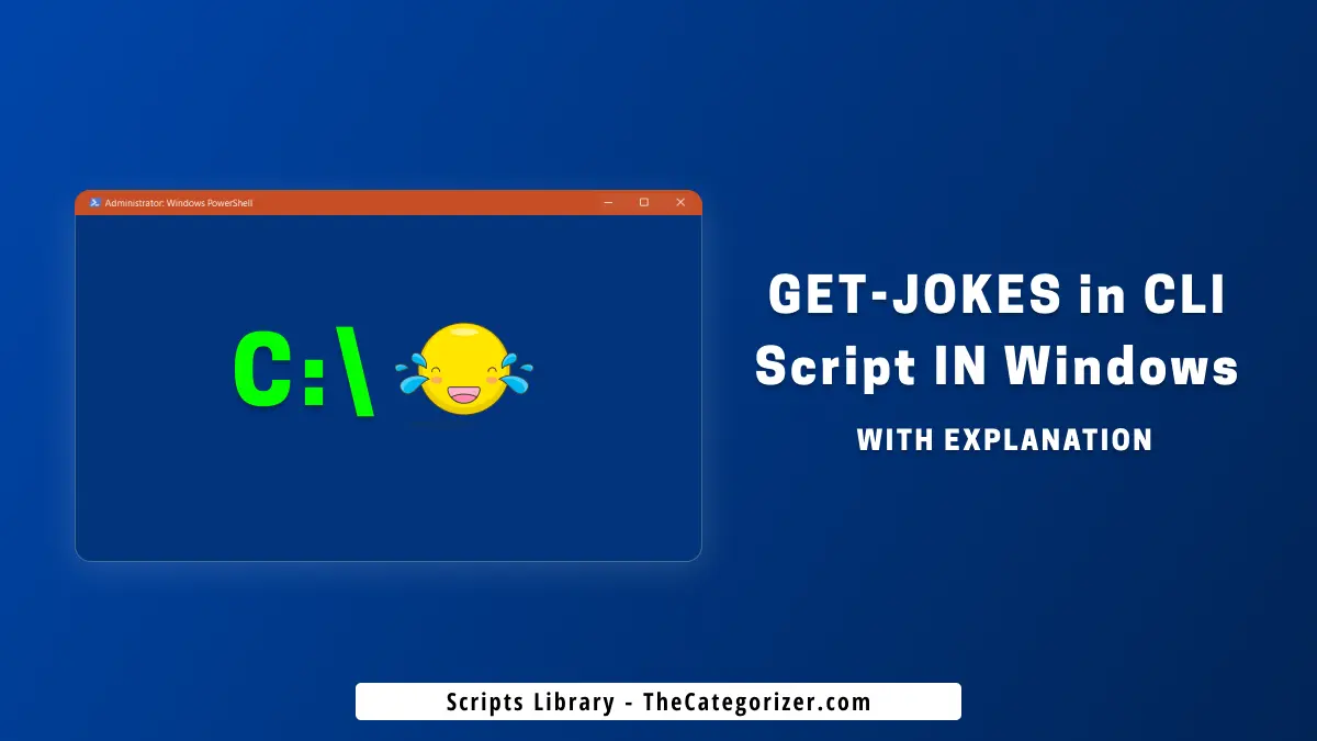 how to get jokes in windows powershell and command prompt
