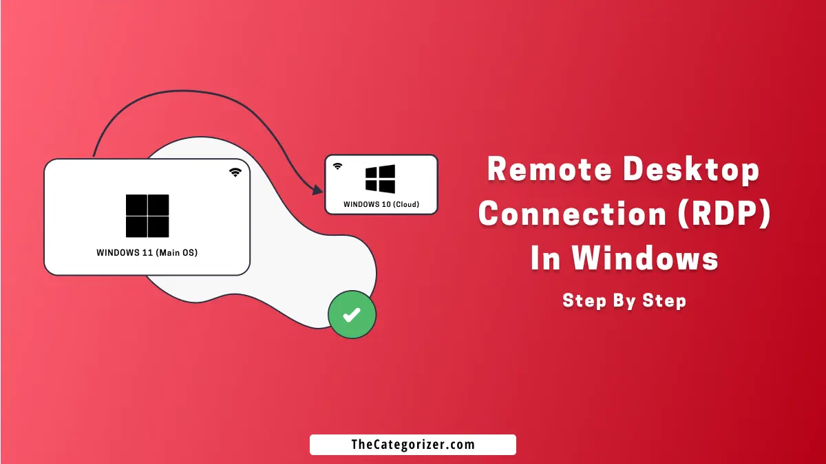 remote desktop connection in windows